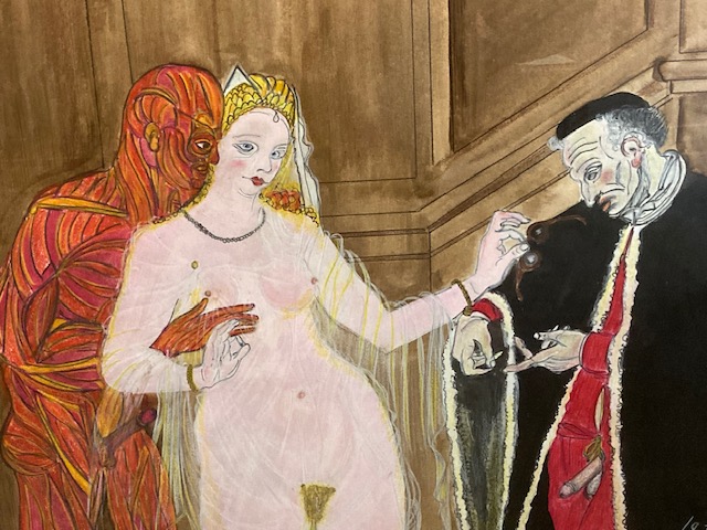Étude pour la femme entre les deux âges - 2017