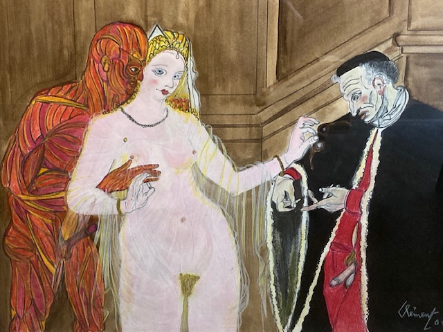 Étude pour la femme entre les deux âges - 2018